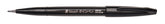 Rotulador Pentel Touch Con Punta De Pincel Negro | Pentel | Pack 10 Unidades